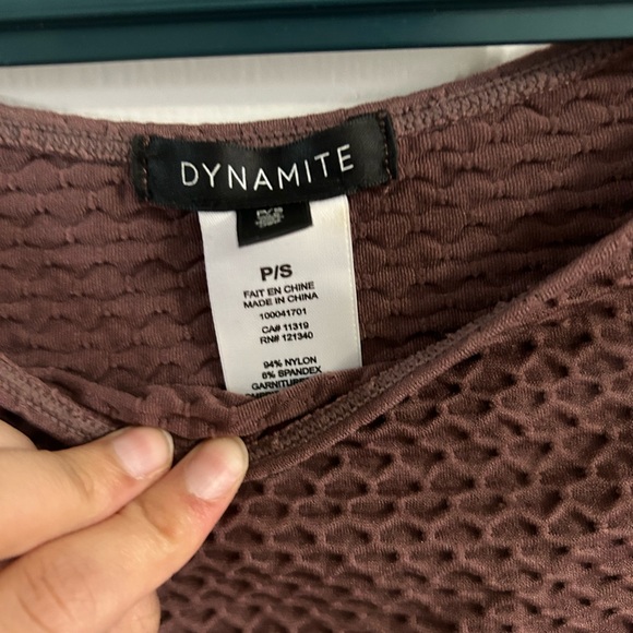 Purple cropped top - Picture 4 of 4